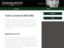 Tablet Screenshot of jankelevitch.fr